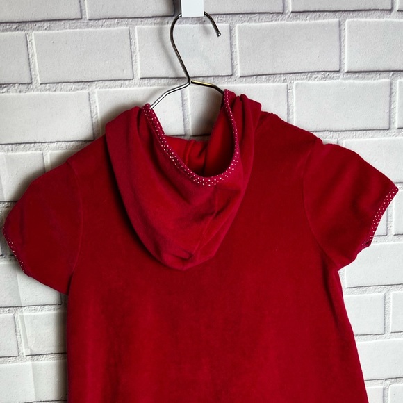 Gymboree Girls Embroidered Cover Up - VeryCherry - Red:size 8 - Picture 8 of 8